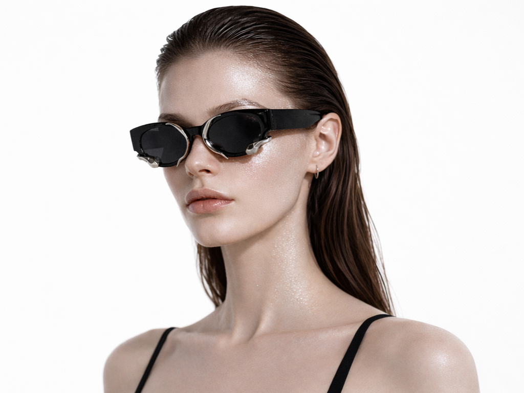 Abdullah Geometric Sunglasses