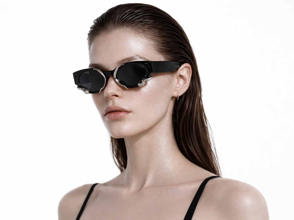 Abdullah Geometric Sunglasses