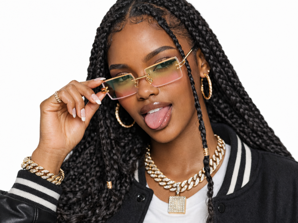 Gene Rectangle Sunglasses