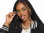 Gene Rectangle Sunglasses