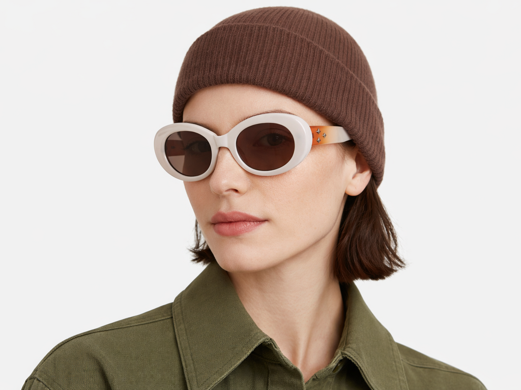 Nori Oval Sunglasses