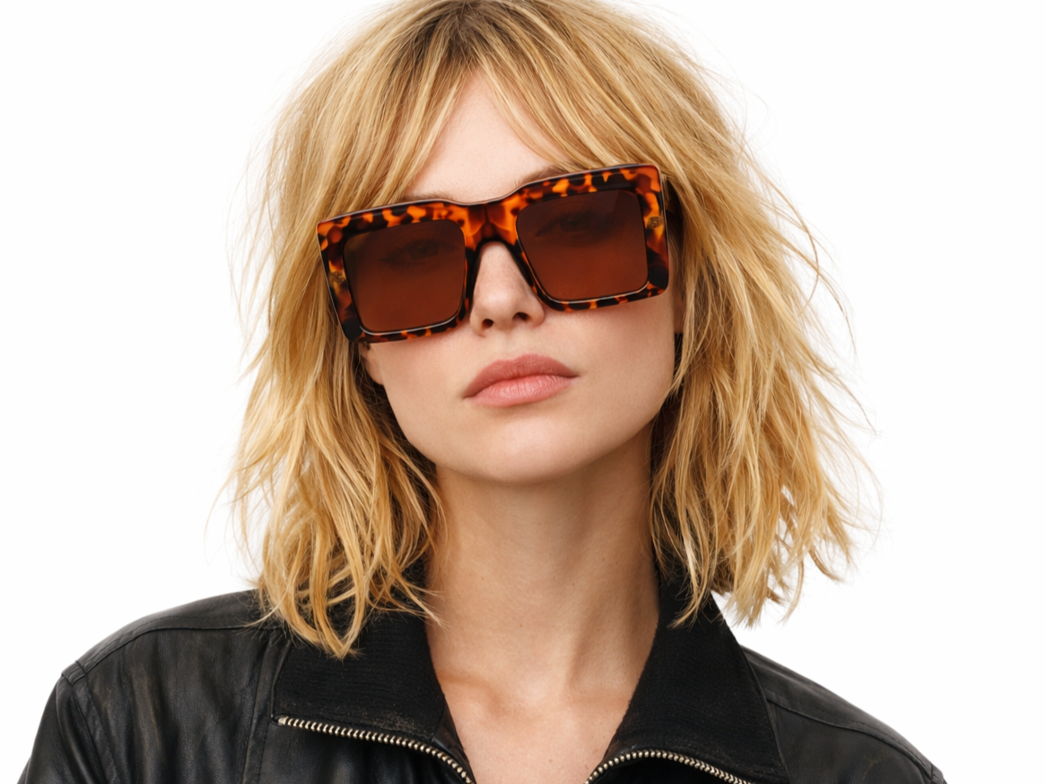 Natalie Rectangle Sunglasses