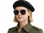 Rosalina Acetate Rectangle Sunglasses