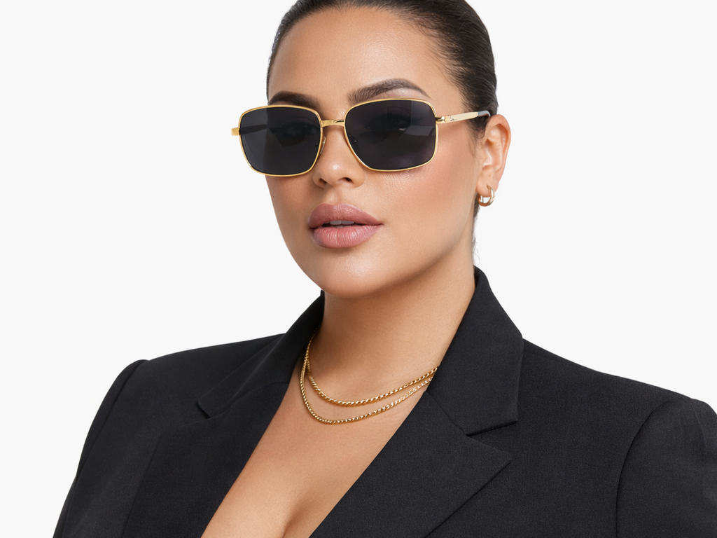 Lourdes Rectangle Sunglasses