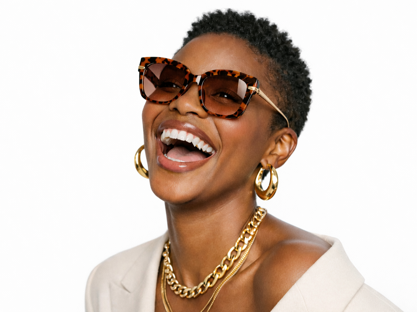 Petal Rectangle Sunglasses