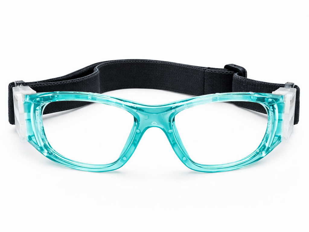 Easton Rectangle Acetate Basketball Glasses for Kids