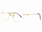 Nicholas Rectangle Rimless Glasses