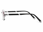 Jovanni Rectangle Rimless Glasses