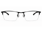 Kingston Rectangle Rimless Glasses