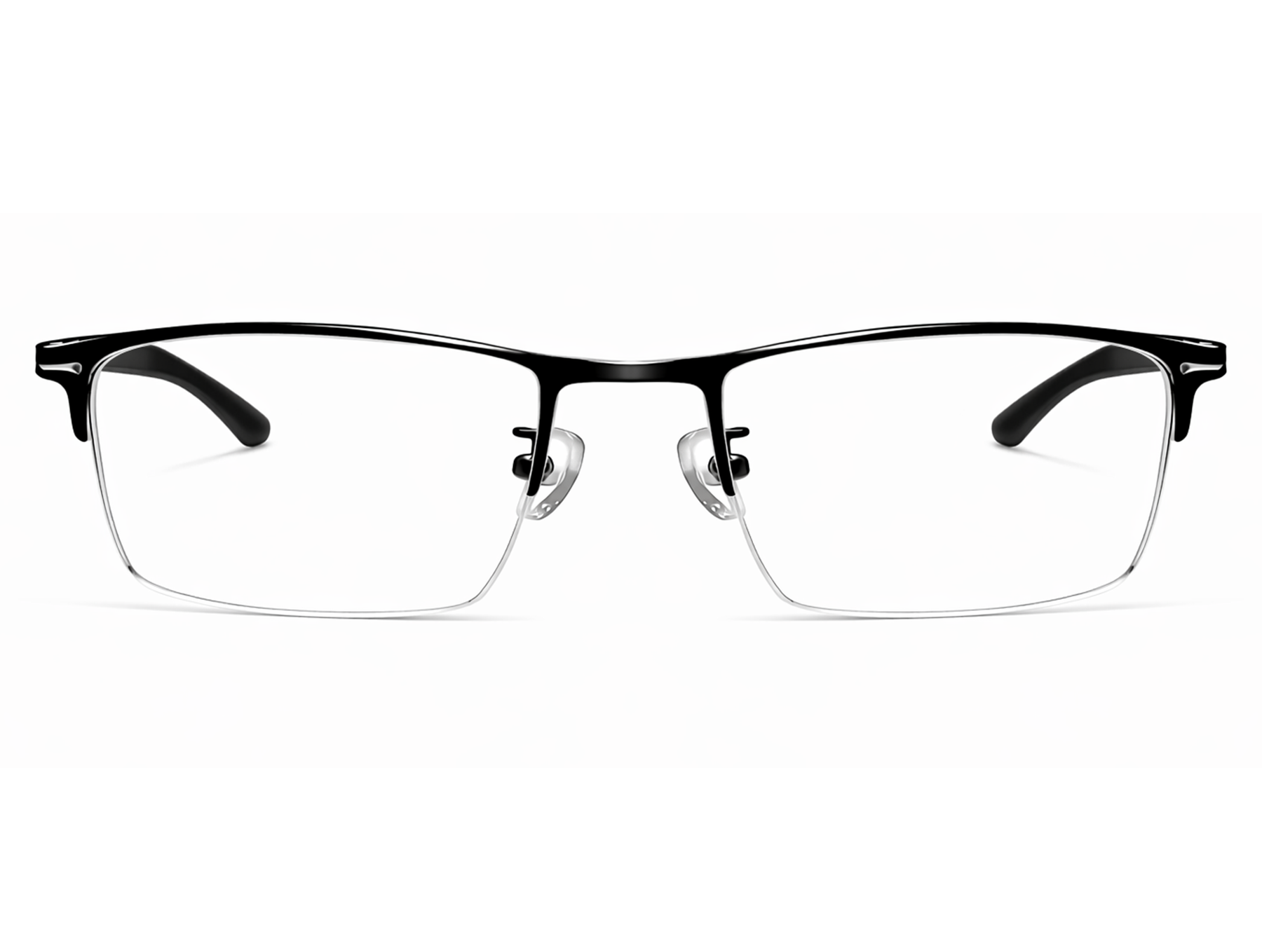 Kingston Rectangle Rimless Glasses