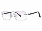 Jovanni Rectangle Rimless Glasses
