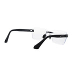 Ahmir Rimless Rectangle Sunglasses