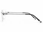 Nicholas Rectangle Rimless Glasses