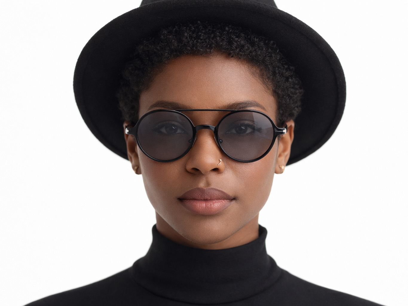 Telva Round Sunglasses