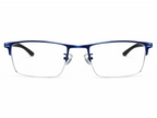 Kingston Rectangle Rimless Glasses