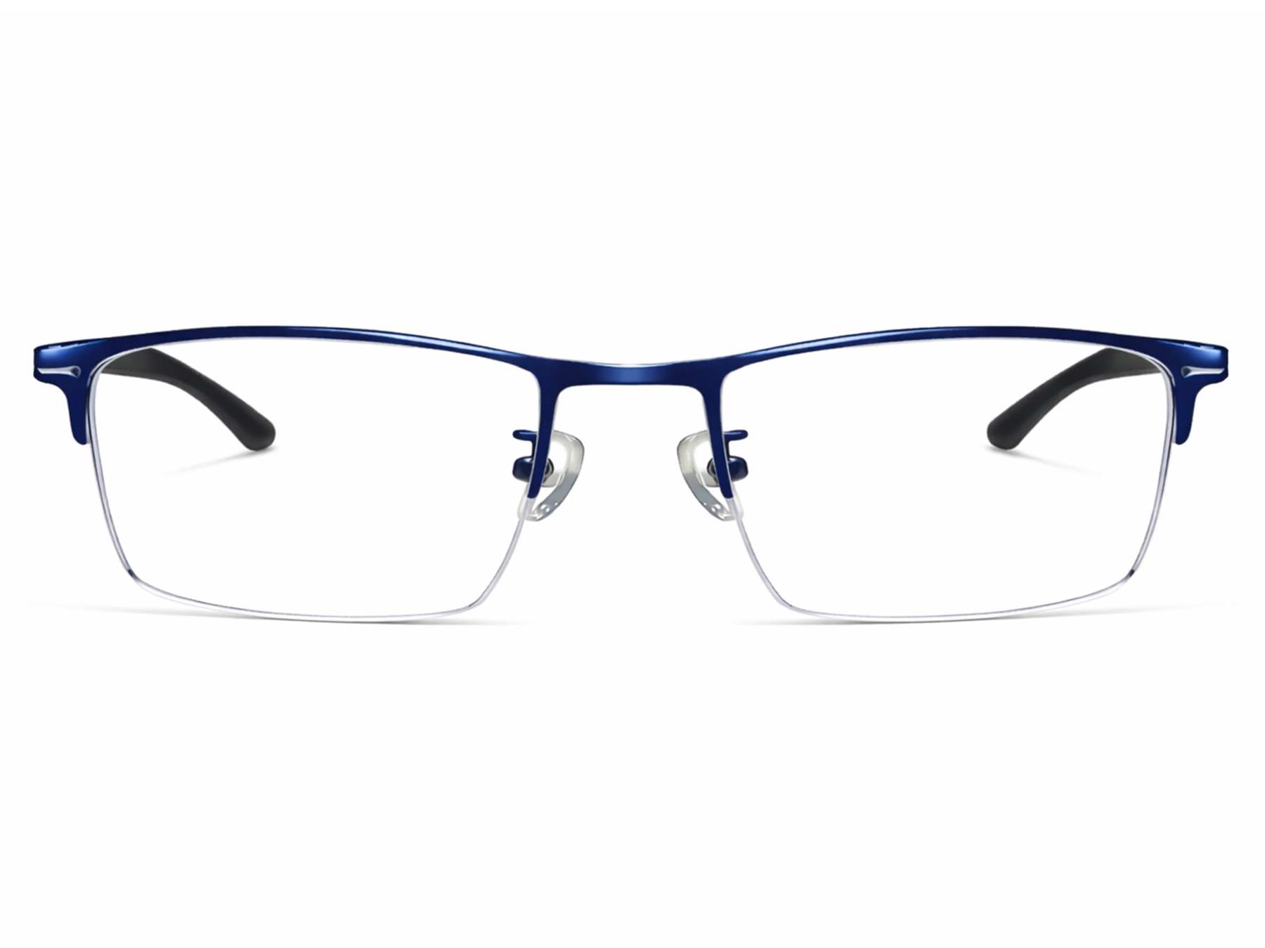 Kingston Rectangle Rimless Glasses