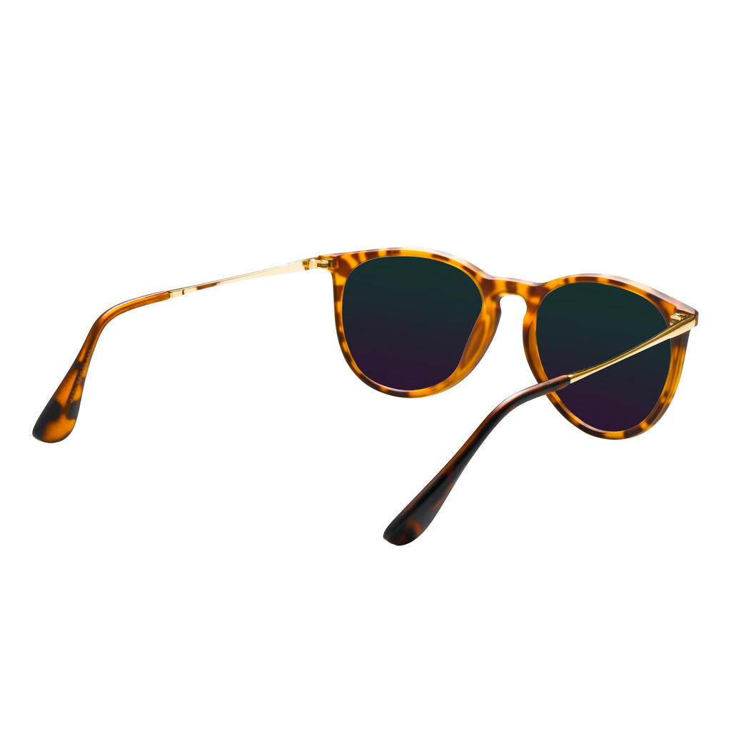 Dion Acetate Round Sunglasses