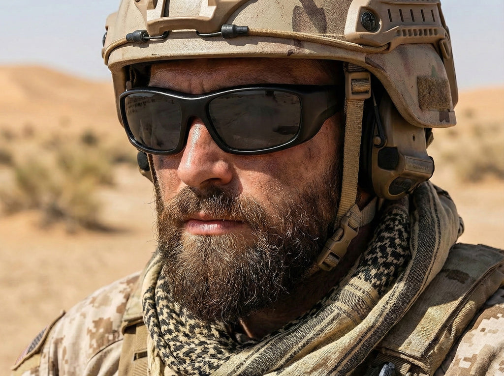 Prescription Safety Tactical Rectangle Glasses P8450