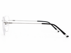 Nicholas Rectangle Rimless Glasses