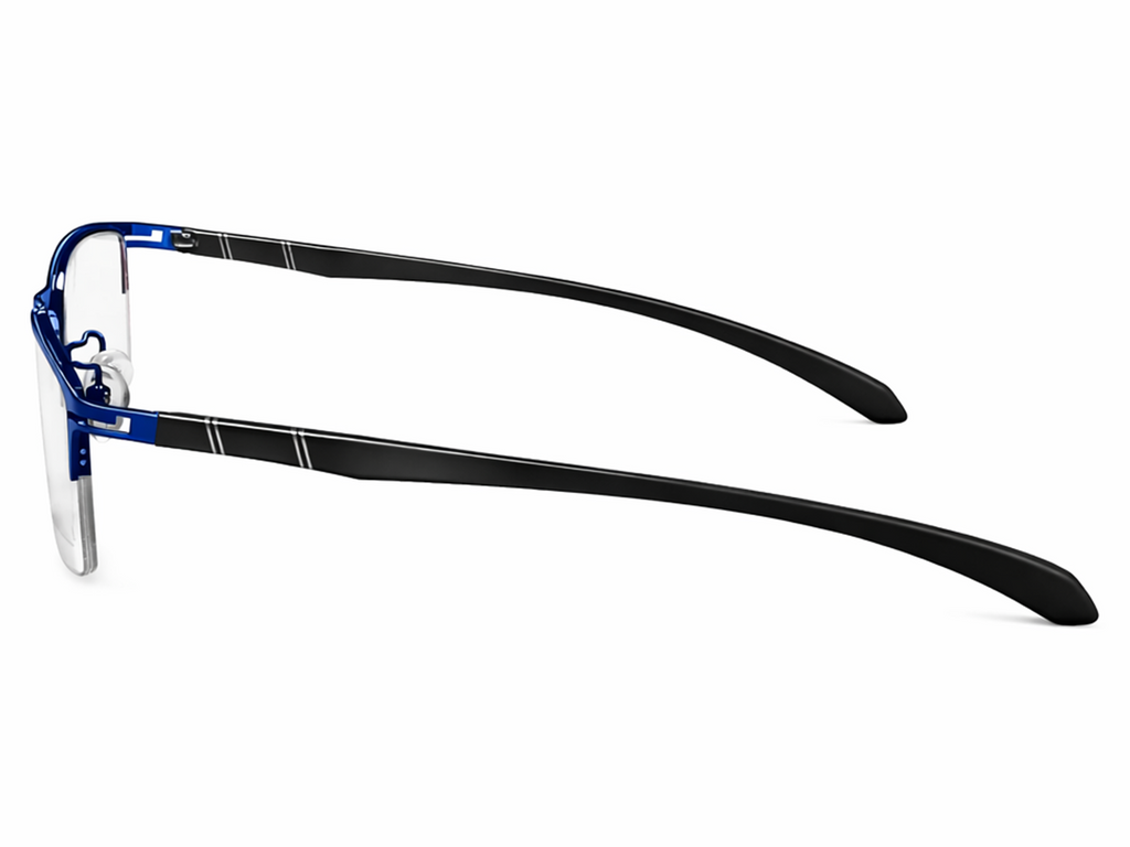 Kingston Rectangle Rimless Glasses