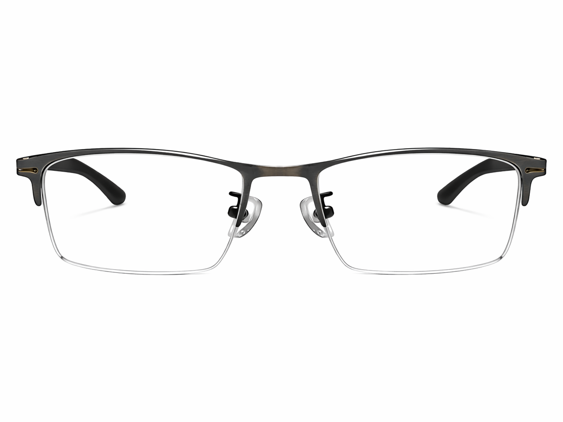 Kingston Rectangle Rimless Glasses