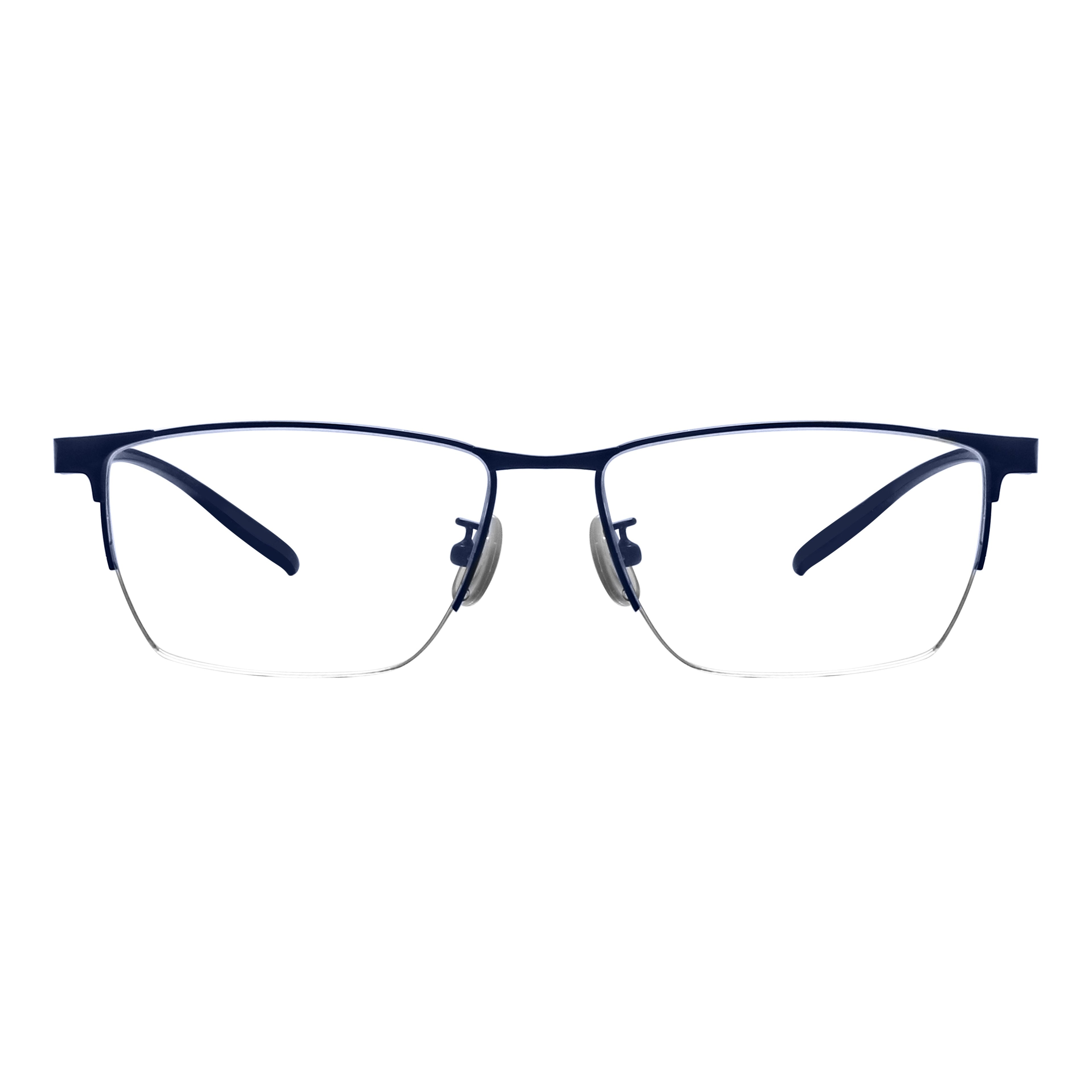 Jasper Rectangle Rimless Glasses