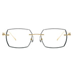 Brendan Rectangle Rimless Glasses