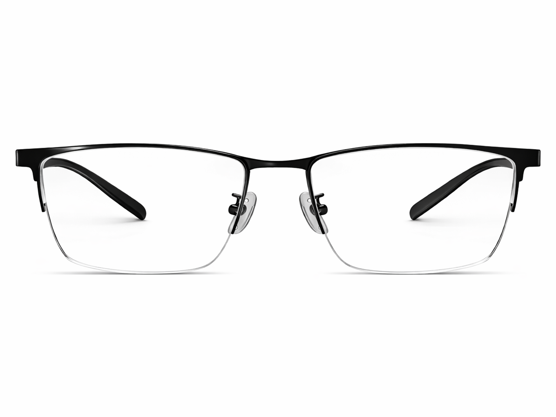Jasper Rectangle Rimless Glasses