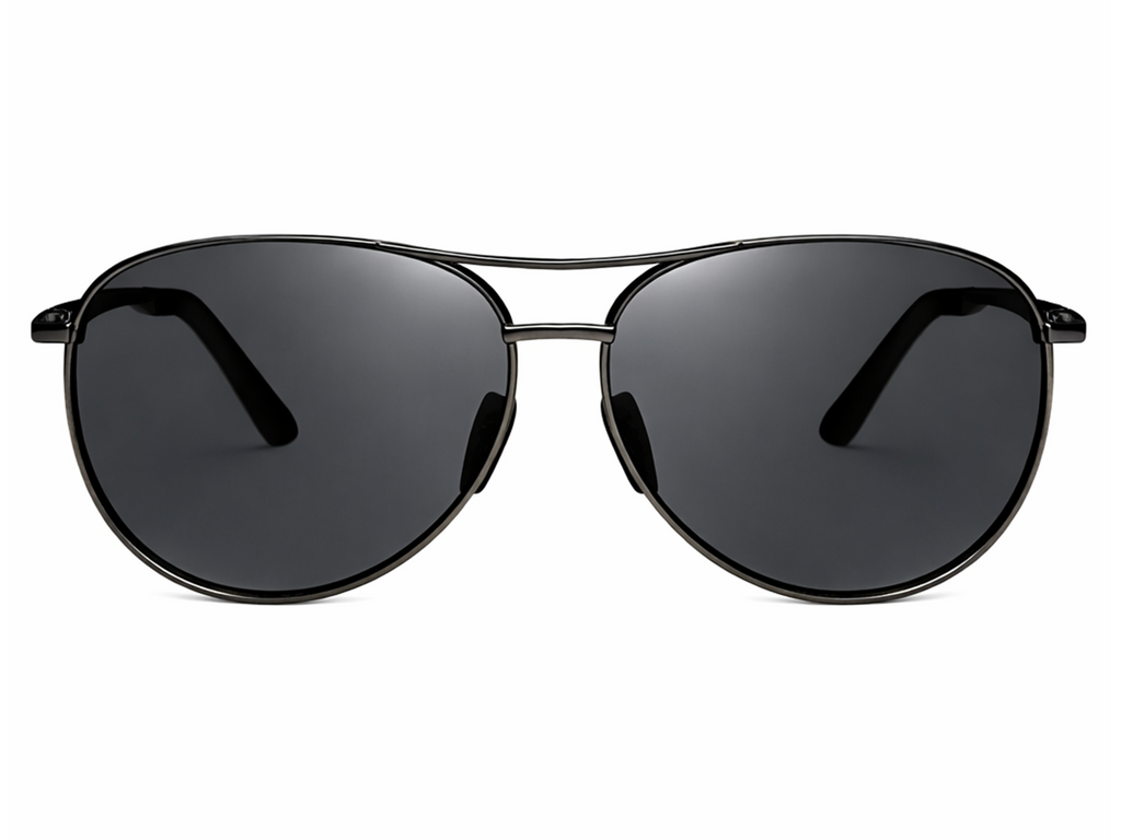 Quentin Anti Glare Avaitor Sunglasses